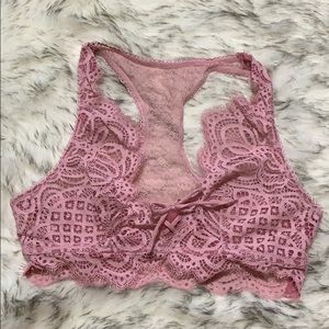Victoria’s Secret Lace Bralette Pink M